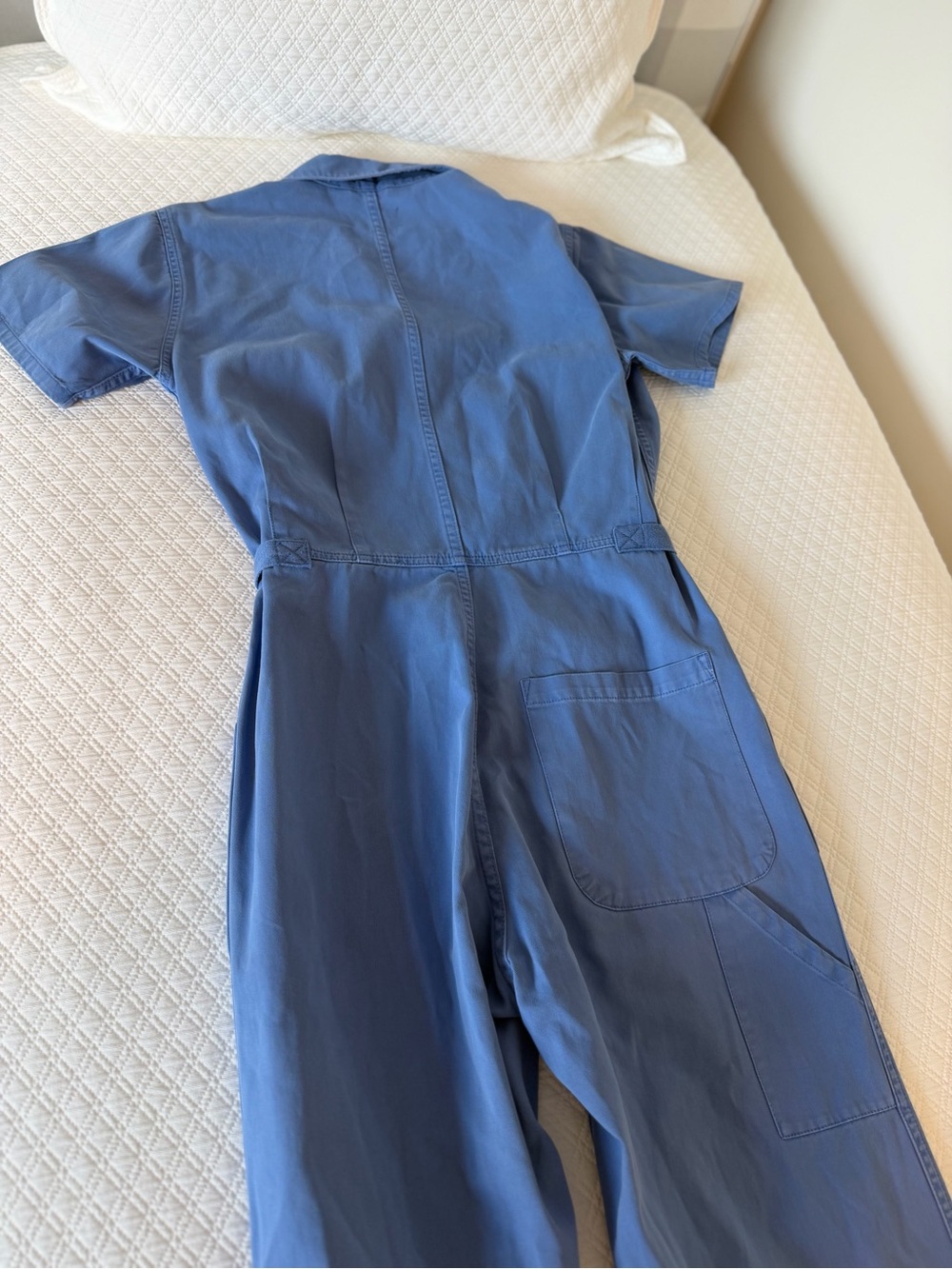 Pistola Classic Blue Utility Jumpsuit - Women - Picture 8 of 12